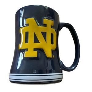 Notre Dame Fighting Irish 3D Logo Brands Coffee Mug